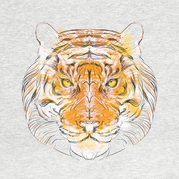 ornamental tiger by kharmazero